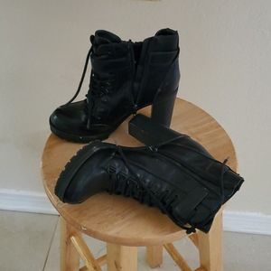 Fashion combat boots